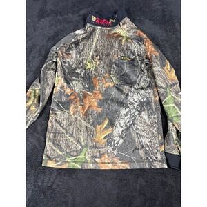 Scent Blocker Womens Hunting Pullover Camo Long Sleeve‎ Shirt Size 9